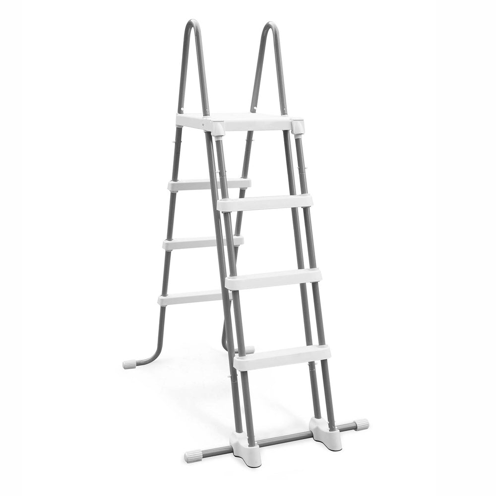 Piscina Estructural Redonda INTEX Prism Frame 5.49mx1.22m, 24.311L, con Bomba, Escalera, Cobertor y Tapiz