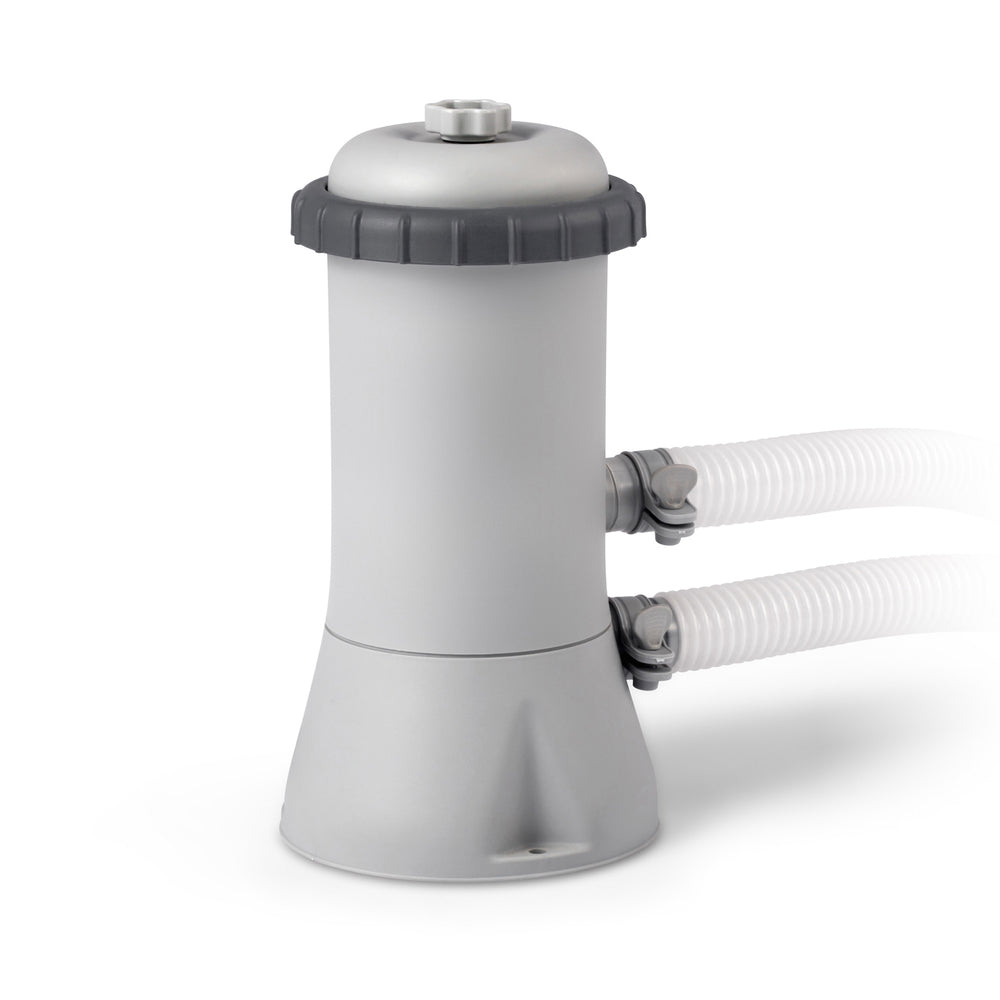 Piscina Estructural Rectangular INTEX Prism Frame, 4m x 2m x 1.22m, 8.418L, con Bomba y Escalera