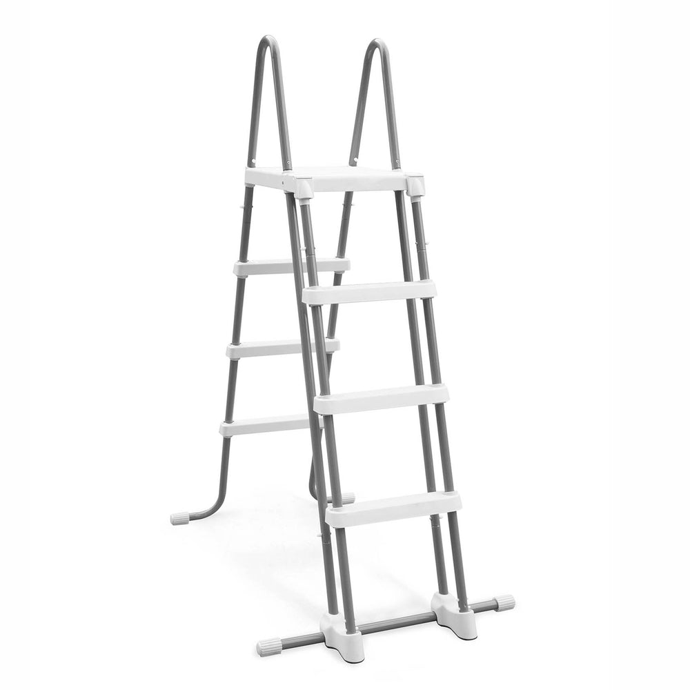 Piscina Estructural Rectangular INTEX Prism Frame, 4m x 2m x 1.22m, 8.418L, con Bomba y Escalera