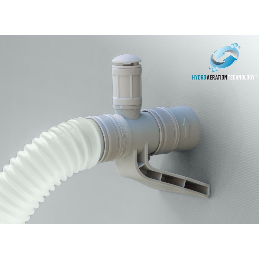 Piscina Estructural Prism Frame INTEX, 488 x 244 x 107 cm, 10.874L, con Bomba, Escalera, Cobertor y Tapiz