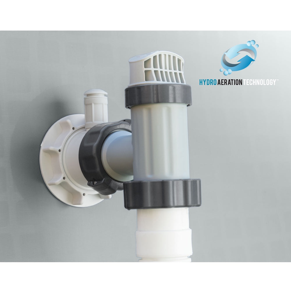 Piscina Estructural Ovalada Prism Frame INTEX, 5.03 x 2.74 x 1.22m, 13.365L, con Bomba, Escalera, Cobertor y Tapiz