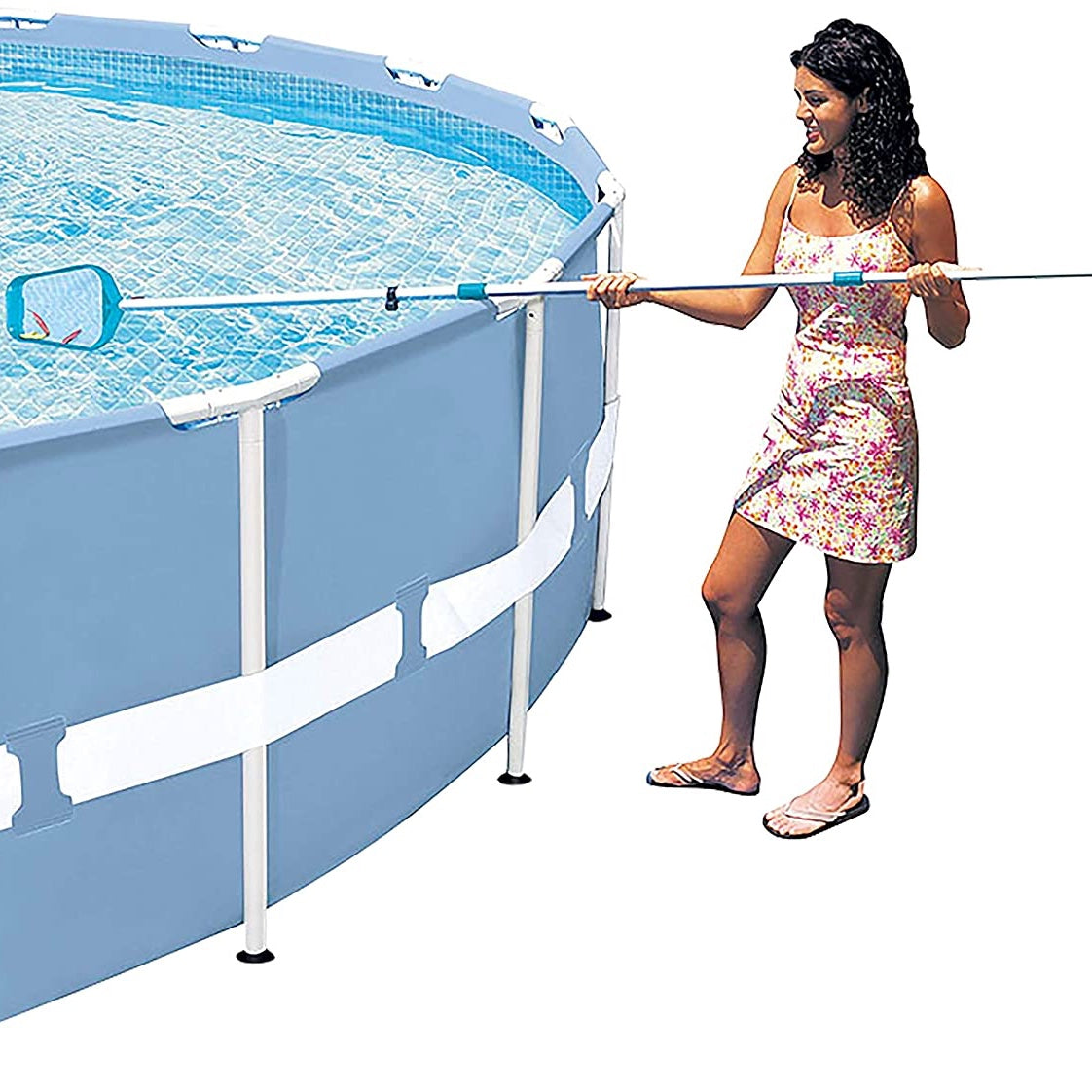 Kit de Mantenimiento para Piscinas INTEX con Mango Telescópico
