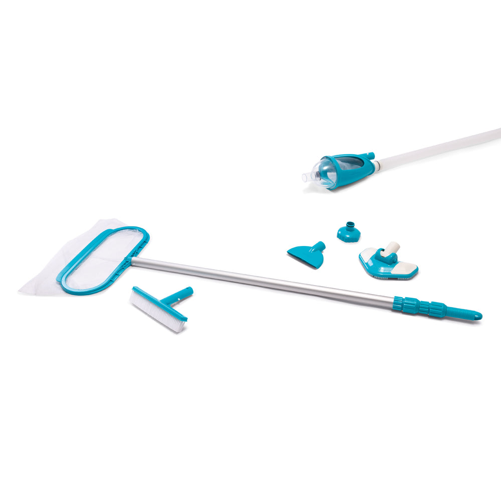 Kit de Mantenimiento Deluxe para Piscinas INTEX Con Mango Telescópico