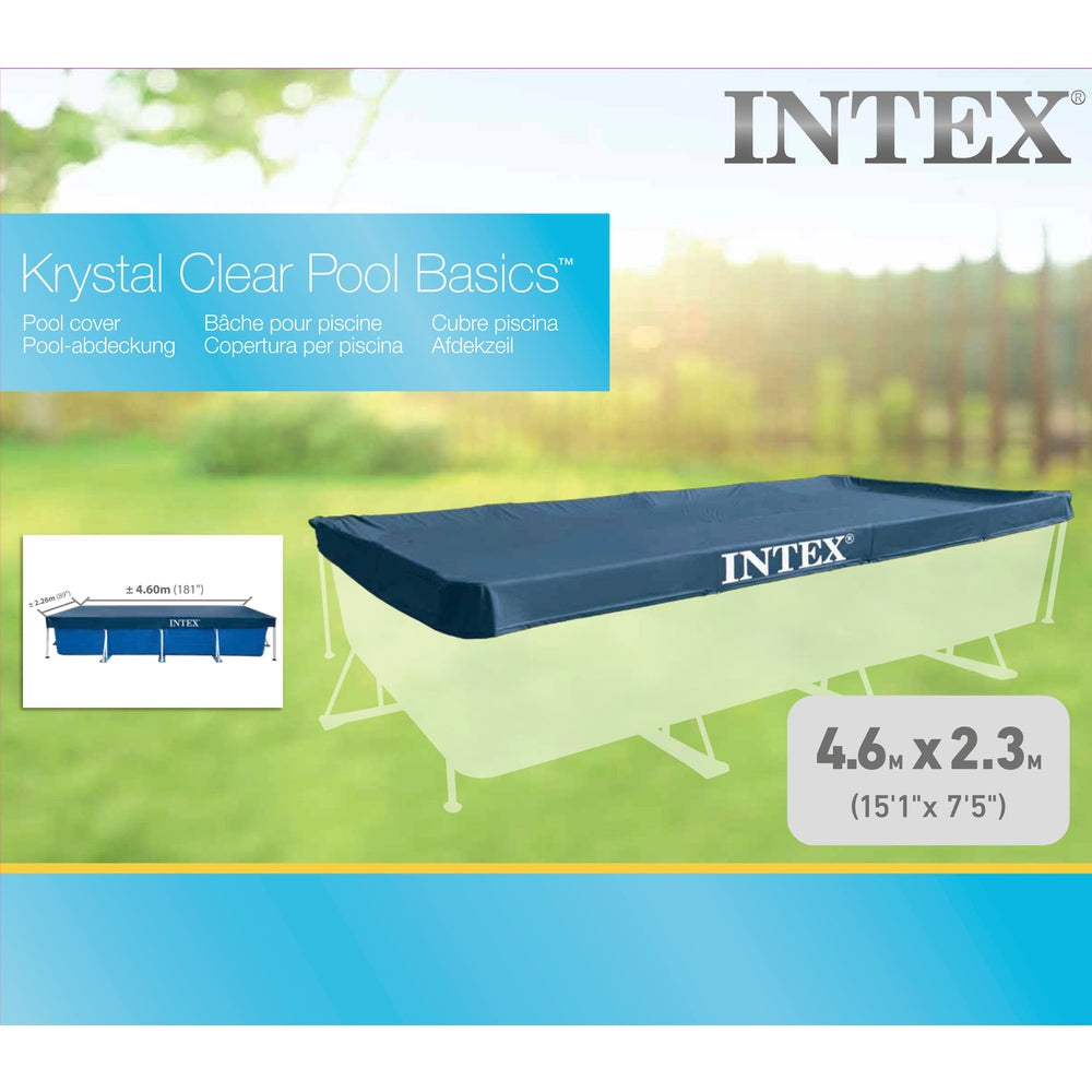 Cobertor INTEX para Piscina Rectangular, 4.50m x 2.20m