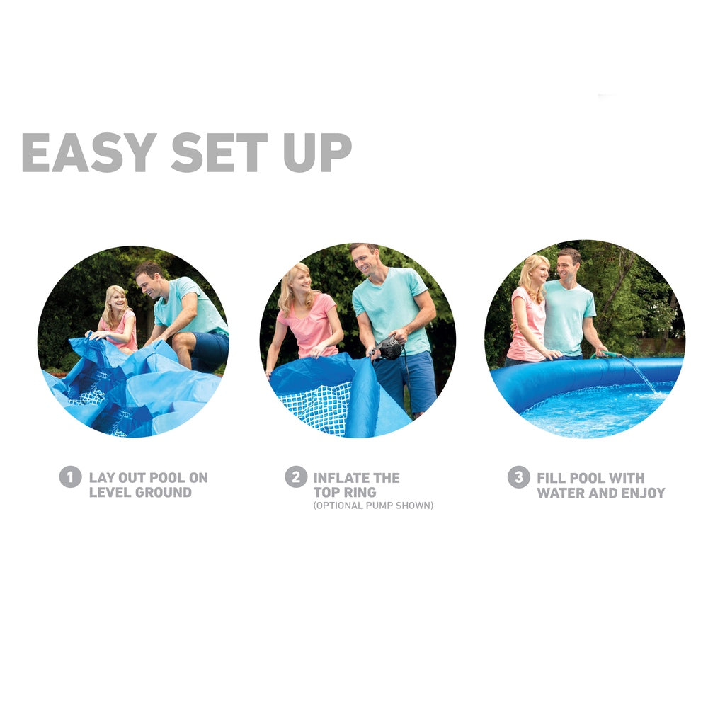 Piscina Easy Set INTEX, 244 x 61 cm, 1.942L