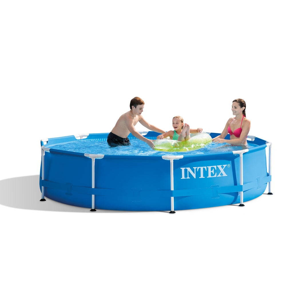 Piscina Estructural Circular INTEX Metal Frame, 305 x 76 cm, 4485 Litros