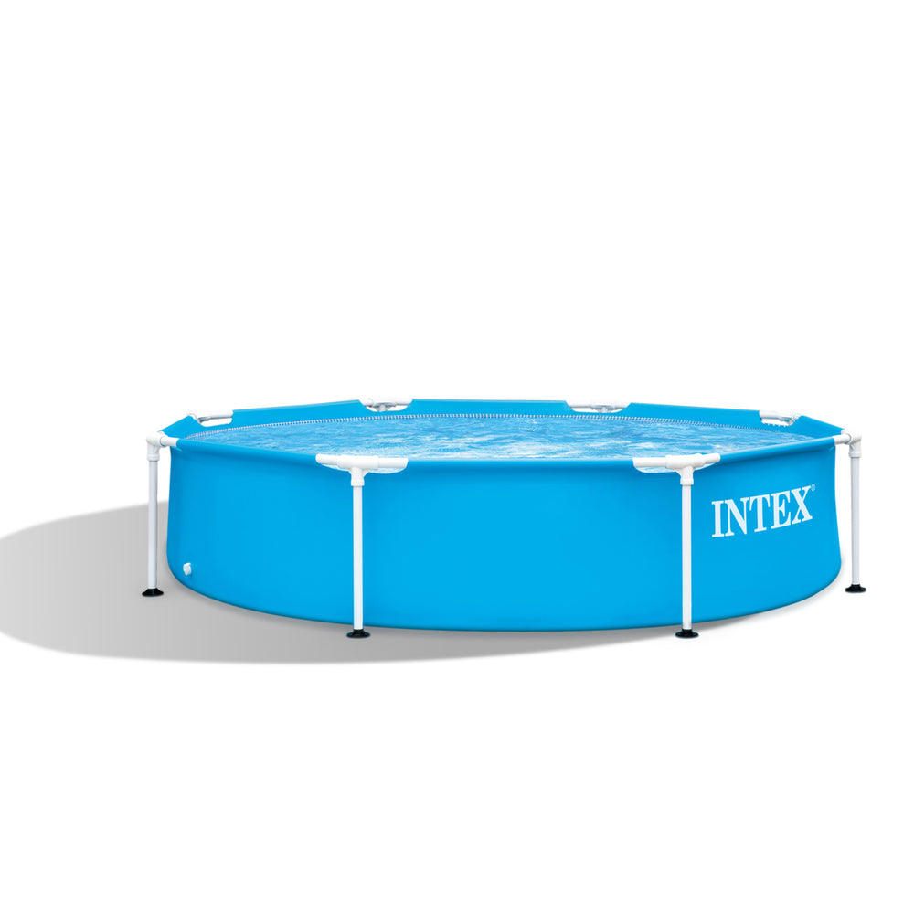Piscina Estructural Redonda INTEX Metal Frame, 244 x 51 cm, 1.828 Litros