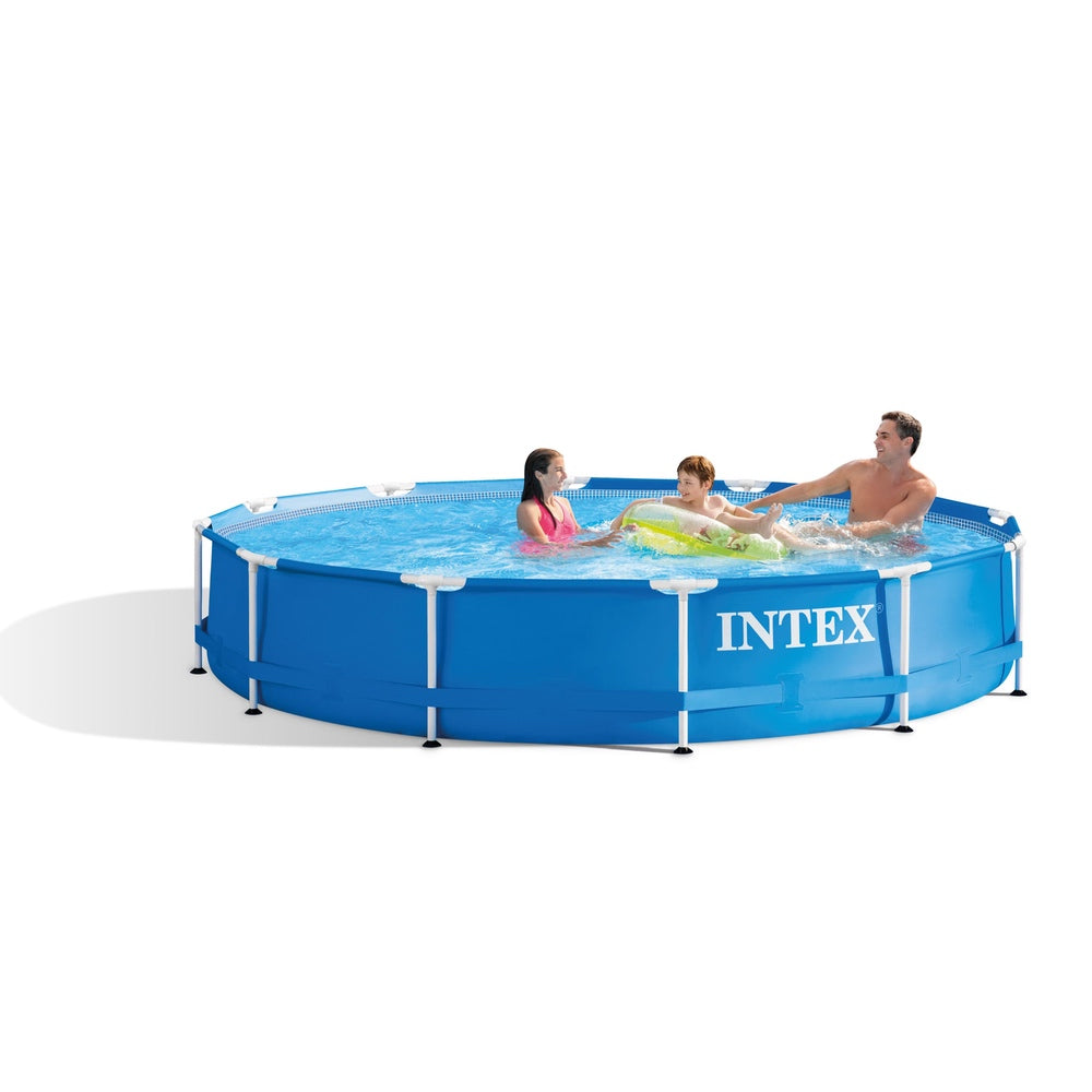 Piscina Estructural Redonda INTEX Metal Frame, 366 x 76 cm, 6.503 Litros