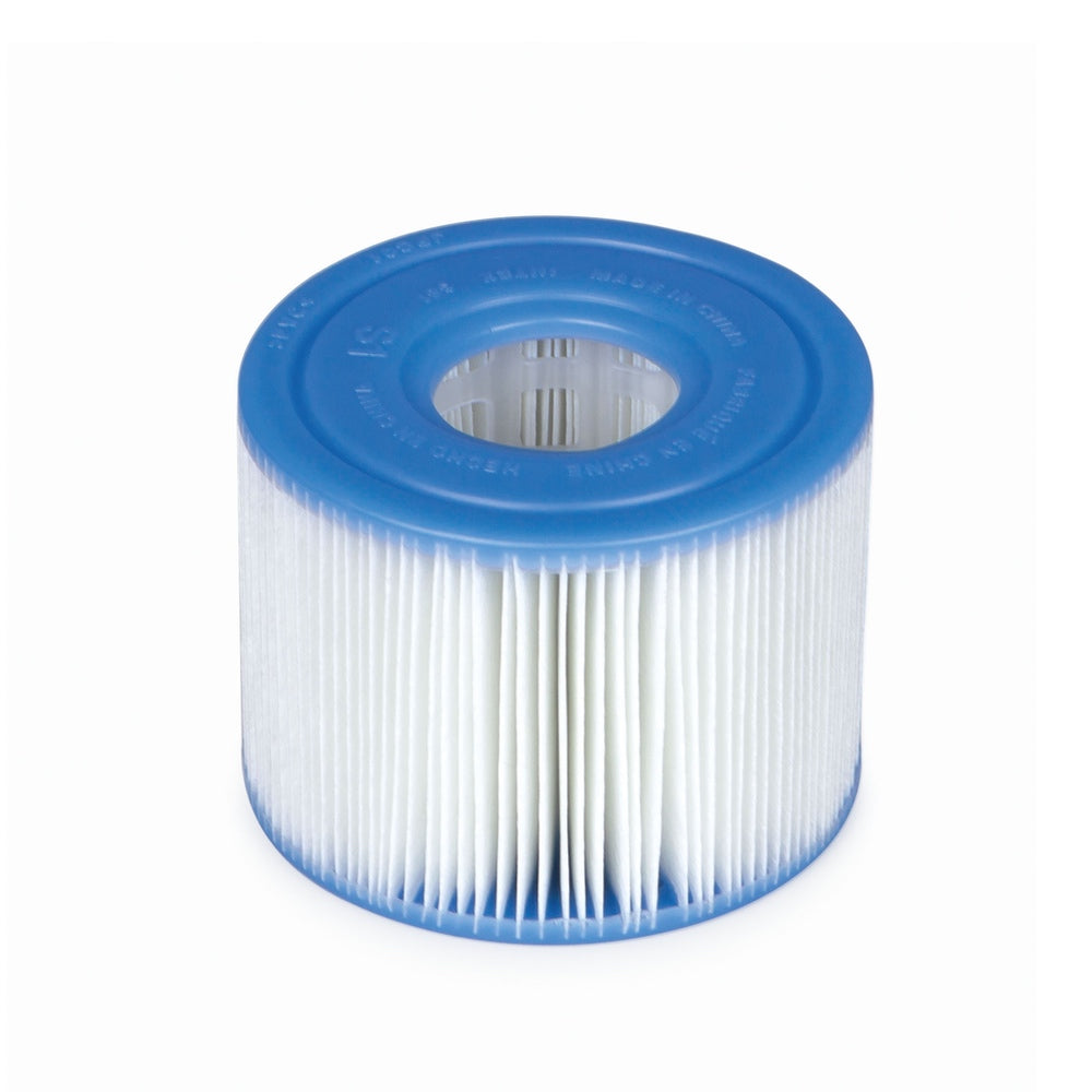 Repuesto Cartucho de Filtro INTEX Tipo S1 para Spa Intex, Pack 2 unidades