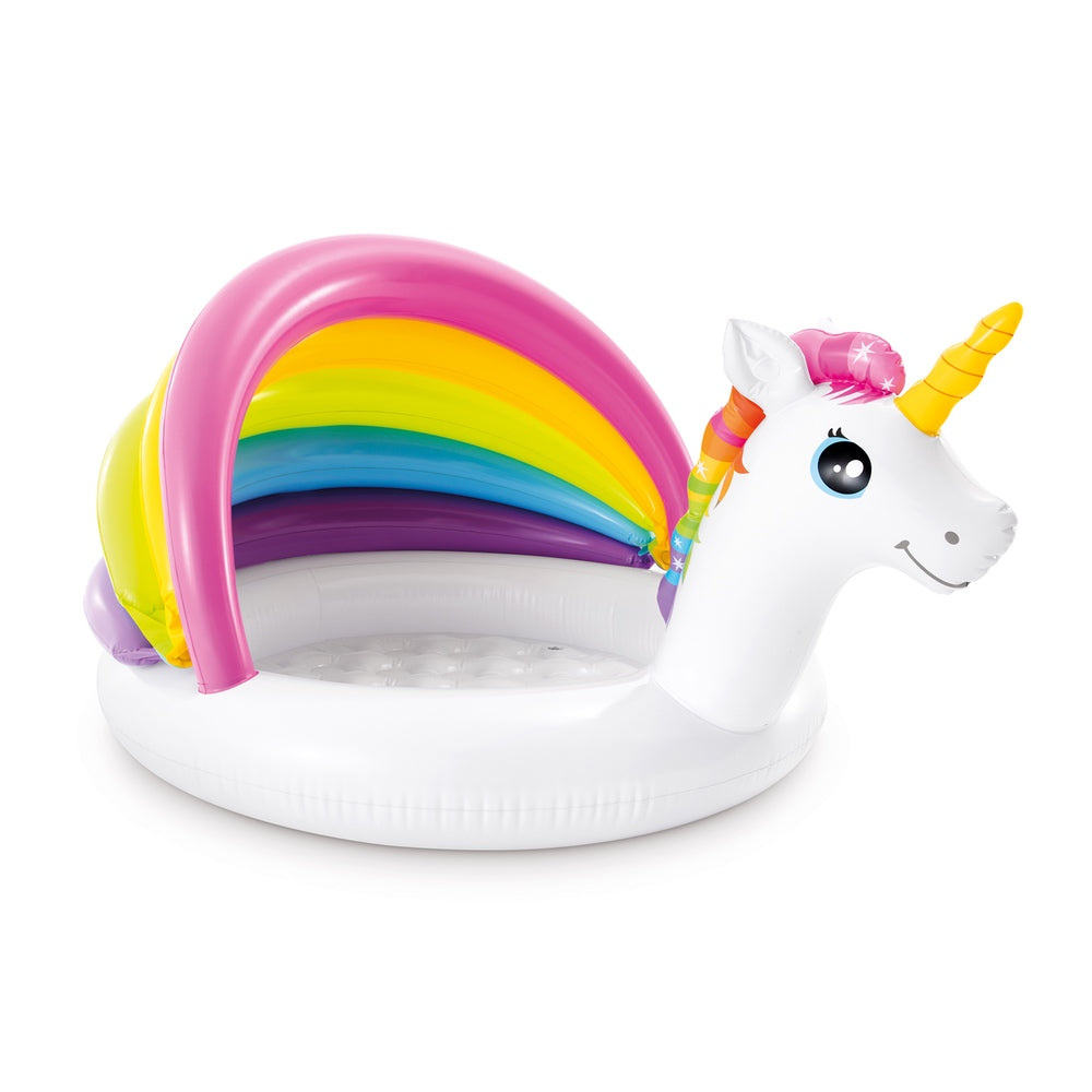 Piscina Inflable Infantil INTEX con Parasol Unicornio