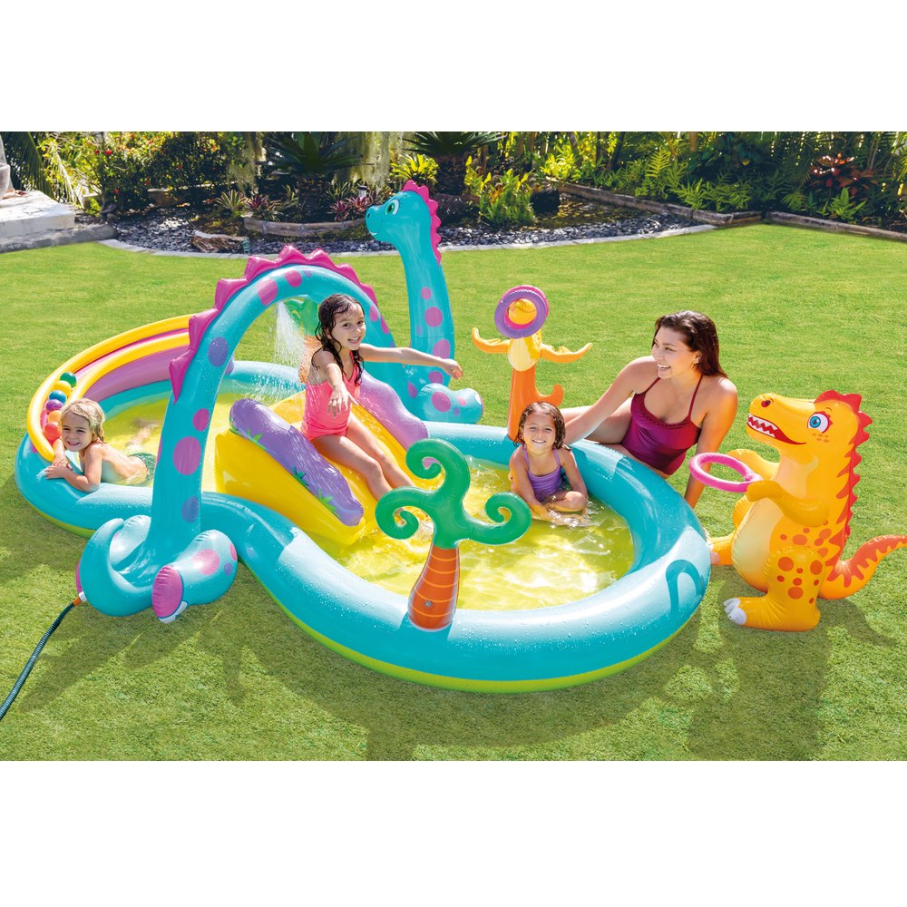 Piscina Centro de Juegos inflable Dinos INTEX