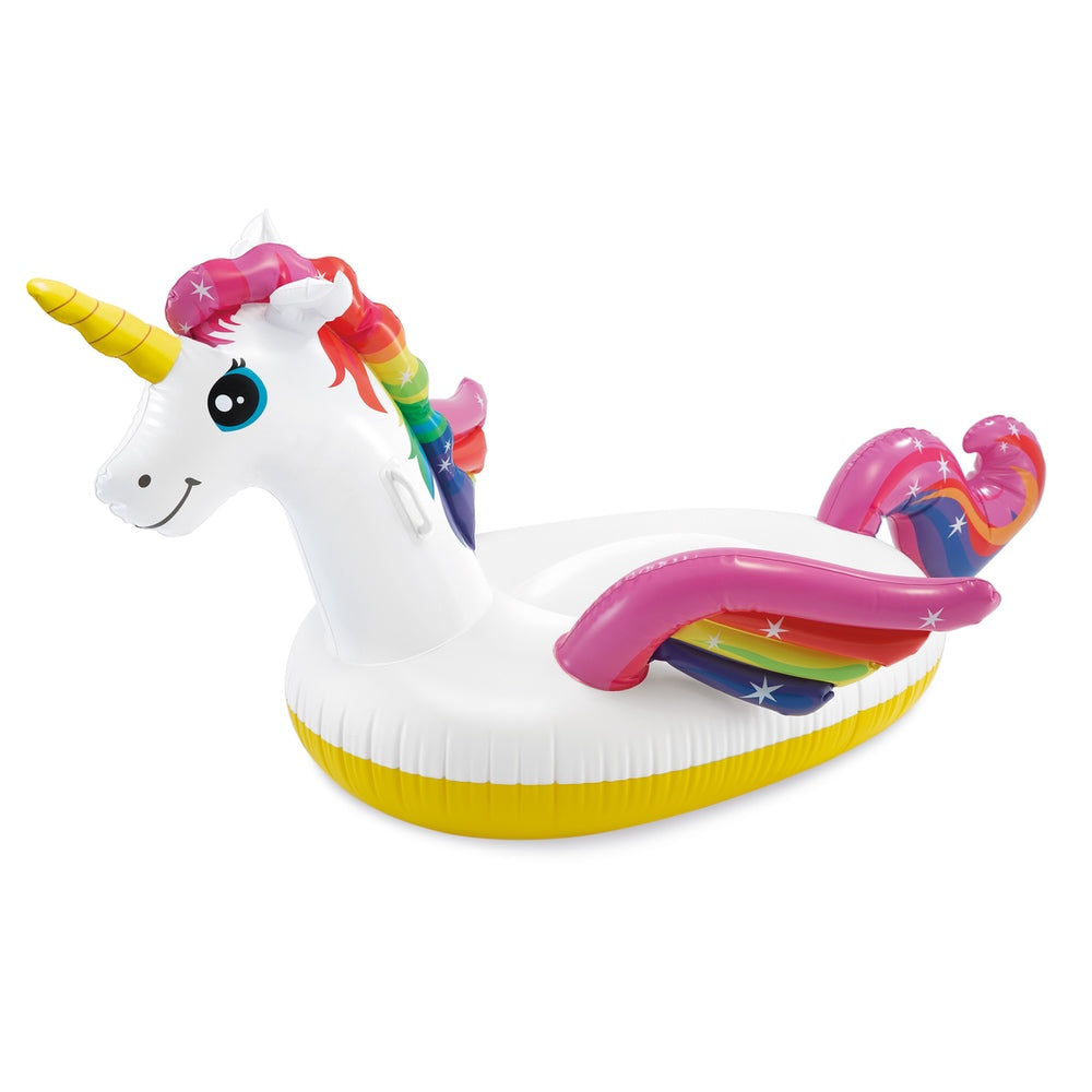 Flotador Inflable Unicornio Montable INTEX 201 x 140 x 97 cm