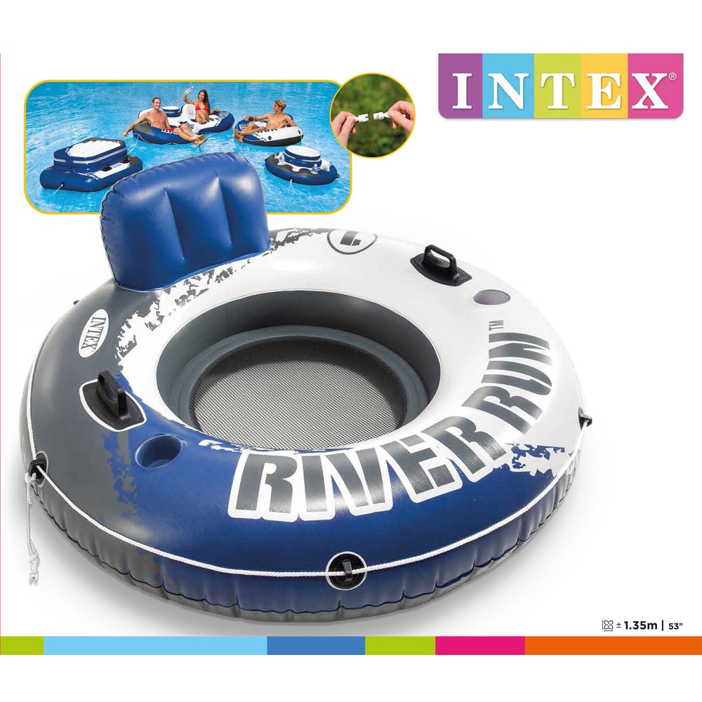 Sillón Inflable con Asas INTEX River Run