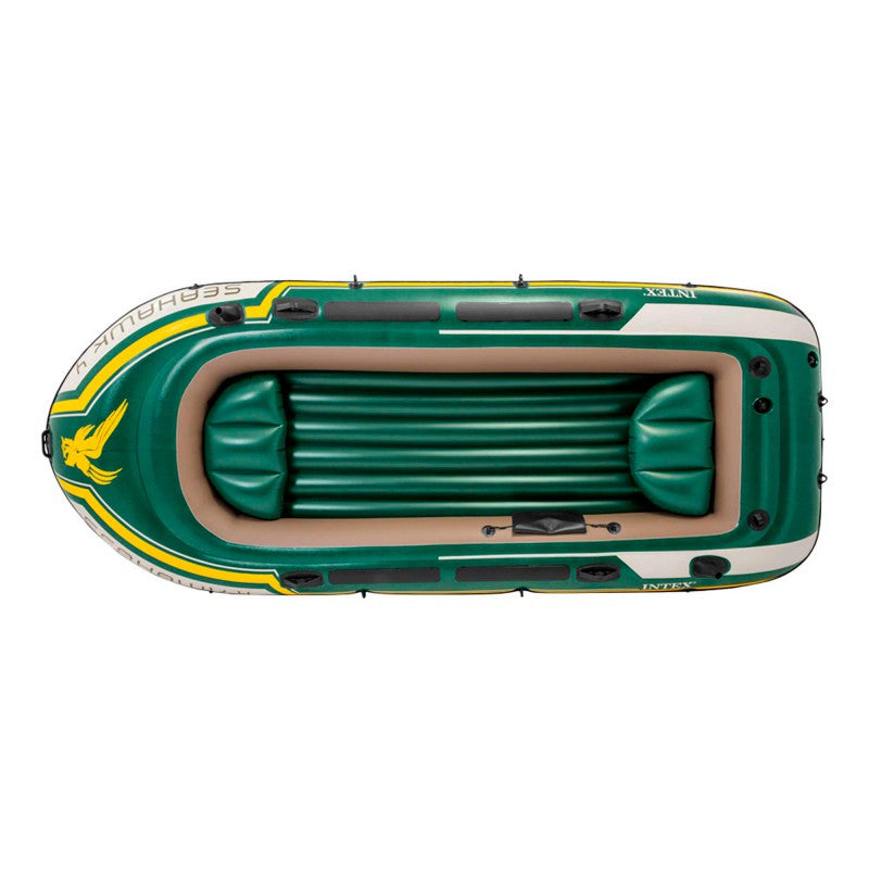 Bote Inflable Seahawk 4 INTEX Sport Series, 3.51m x 1.45m x 48cm