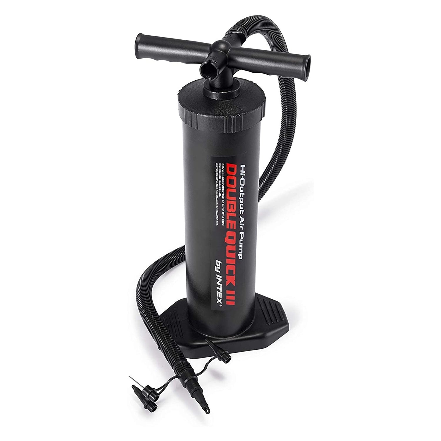 Inflador Manual Doble Velocidad INTEX Double Quick III 48 cm