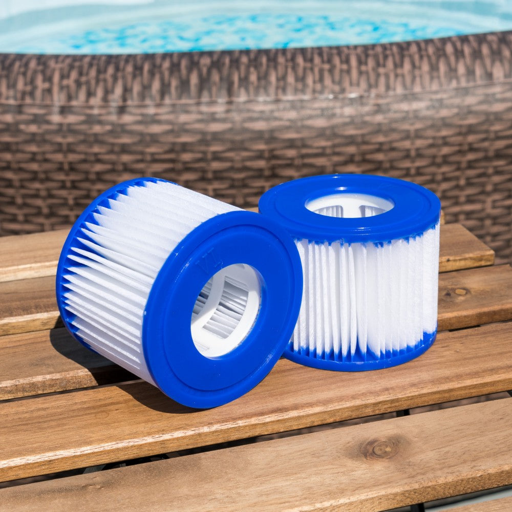 Repuesto Cartucho de Filtro BESTWAY Tipo VI para Lay-Z-Spa, Pack 2 Un.