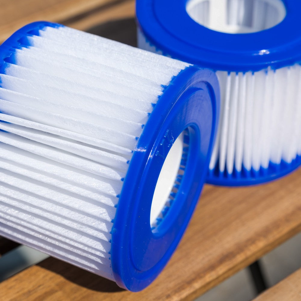 Bestway Repuesto Cartucho de Filtro Tipo IV para Lay-Z-Spa, Pack 2 Un.
