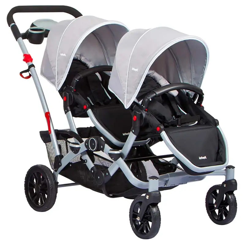 Coche Duo INFANTI Ride Gery + 2 Sillas + 2 Bases