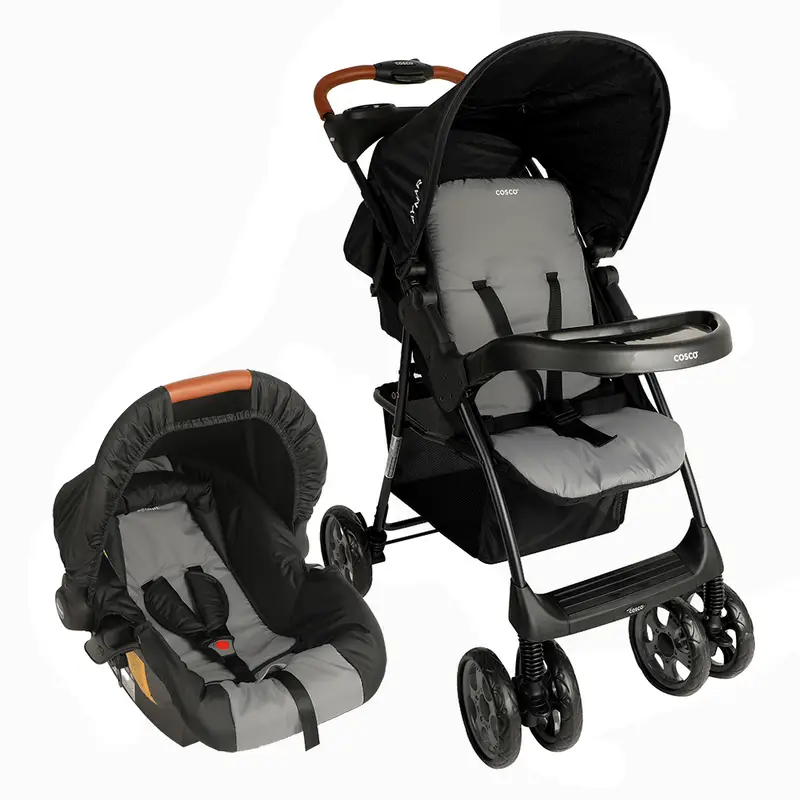 Coche Travel System COSCO Aymar, Gris Oscuro