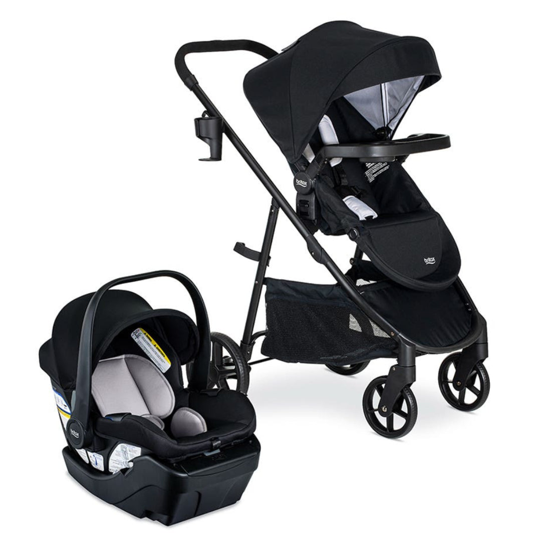Coches Travel System BRITAX Brook-Willow Onix Glacier