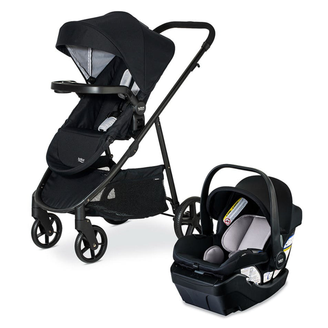 Coches Travel System BRITAX Brook-Willow Onix Glacier