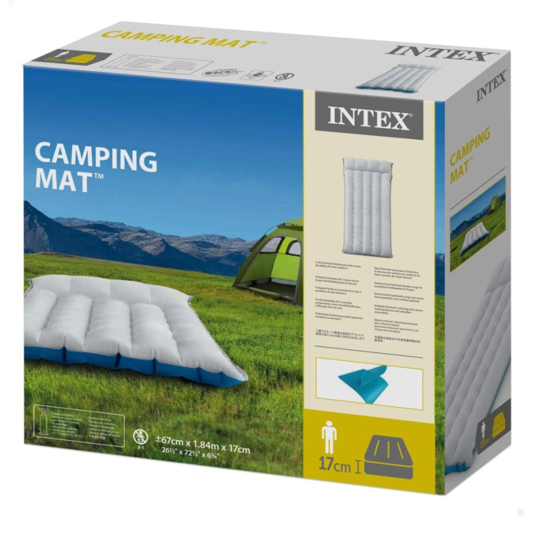 Colchón Inflable Camping Individual INTEX 67x184x17cm