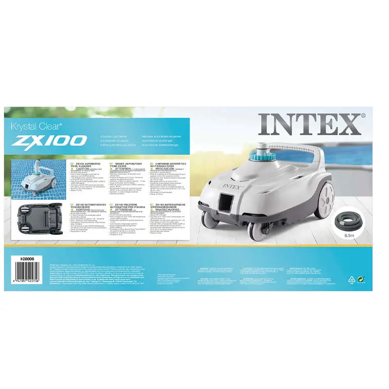 Robot Limpiafondos Automático ZX100 INTEX