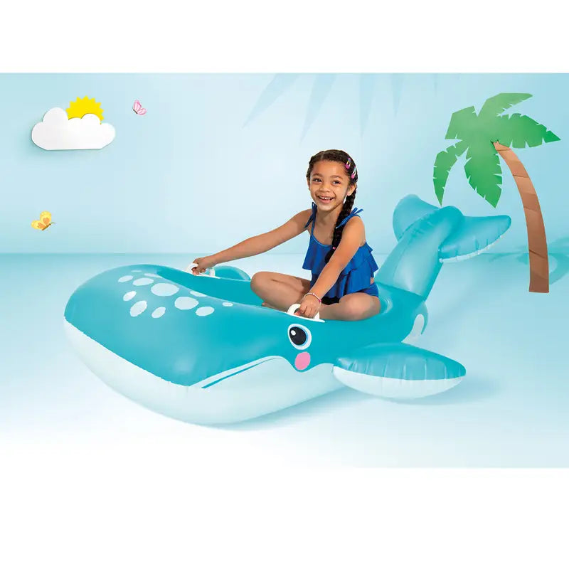 Flotador Inflable Montable INTEX Ballena Azul