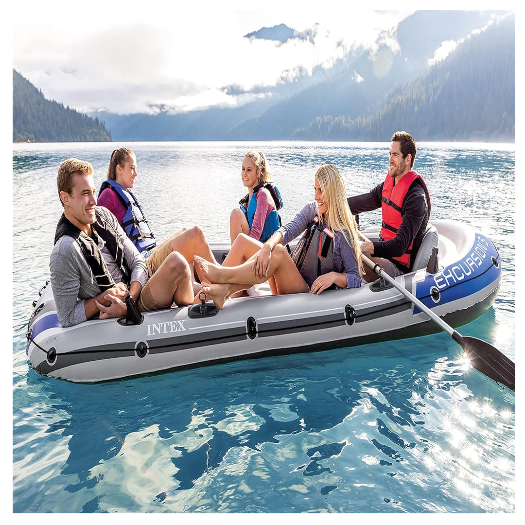 Bote Inflable Excursion INTEX para 5 Personas 366 x 168 x 43cm