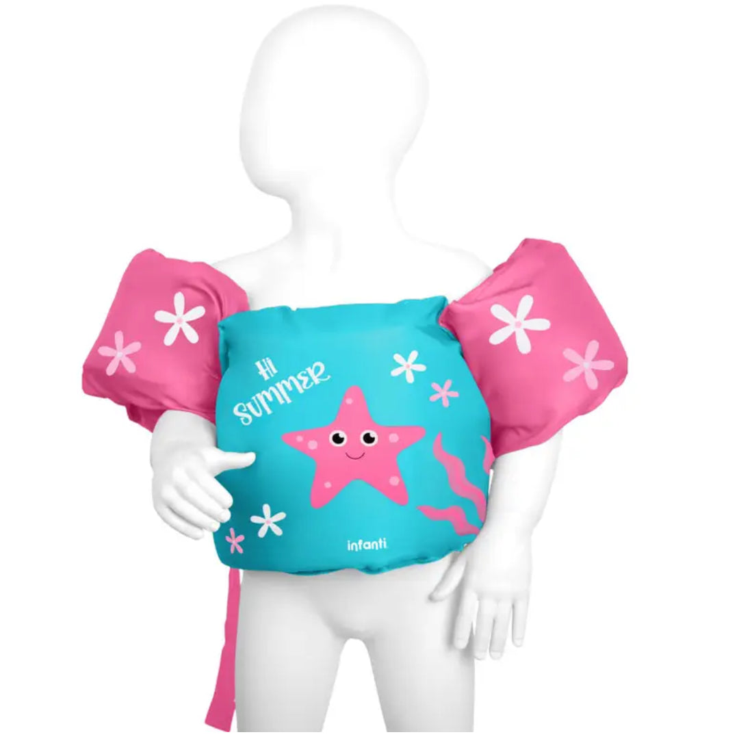 Flotador Alitas INFANTI Little Pink Star