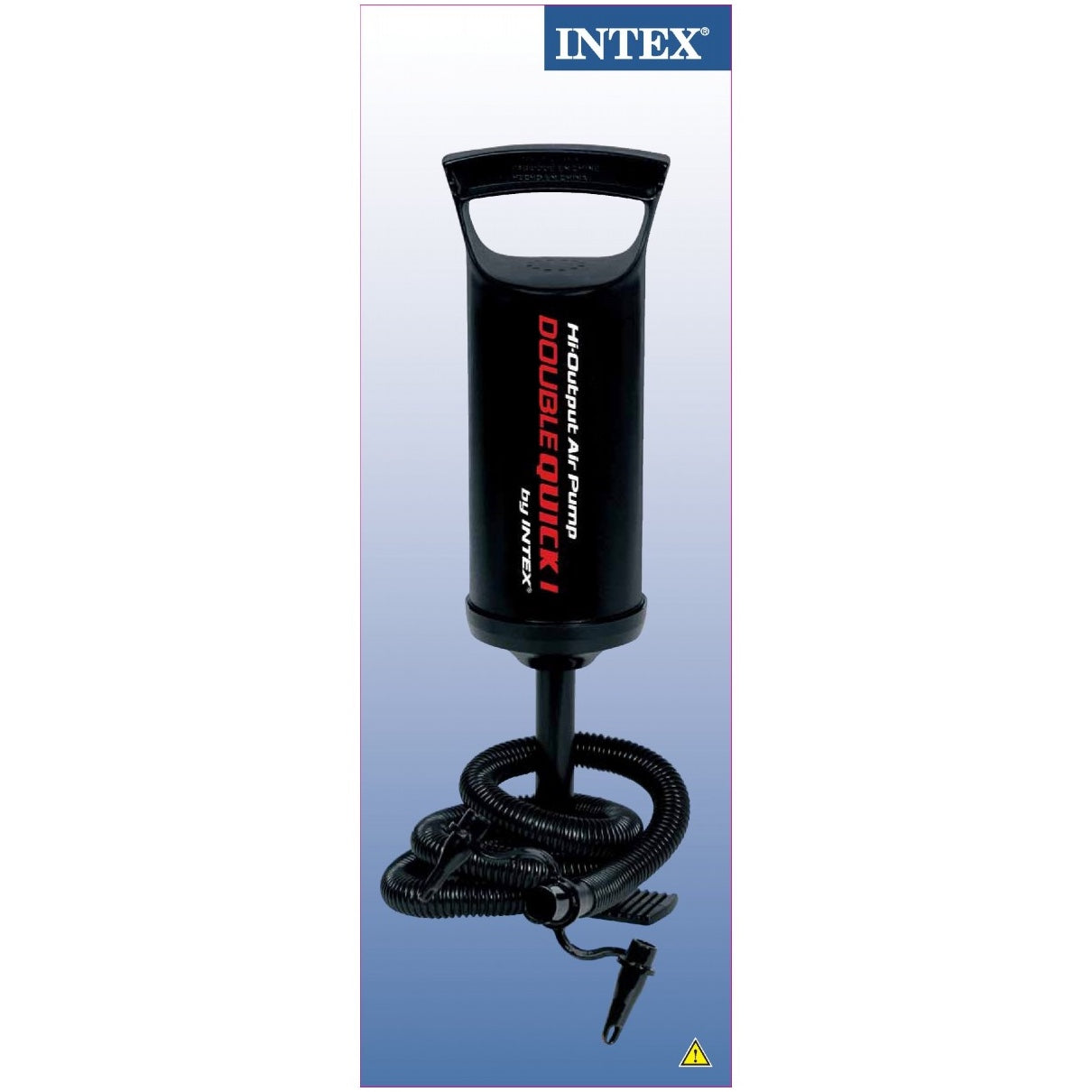 Pompa Manuale Intex Double Quick I, 11,5 Pollici – Gonfiatore Salvaspazio Per Materassini E Piscine - Foto 3