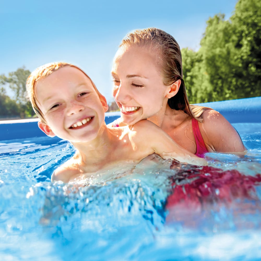 Piscina Inflable INTEX Easy Set 457 x 107 cm, 12.430L, con Bomba de Filtro