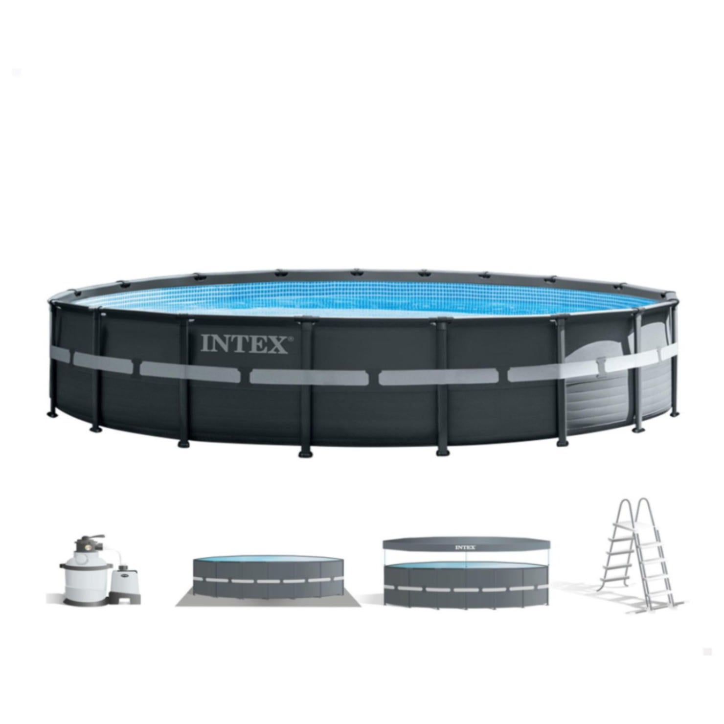 Piscina Estructural Ultra XTR Frame INTEX 549 x 132 cm, 26.423L