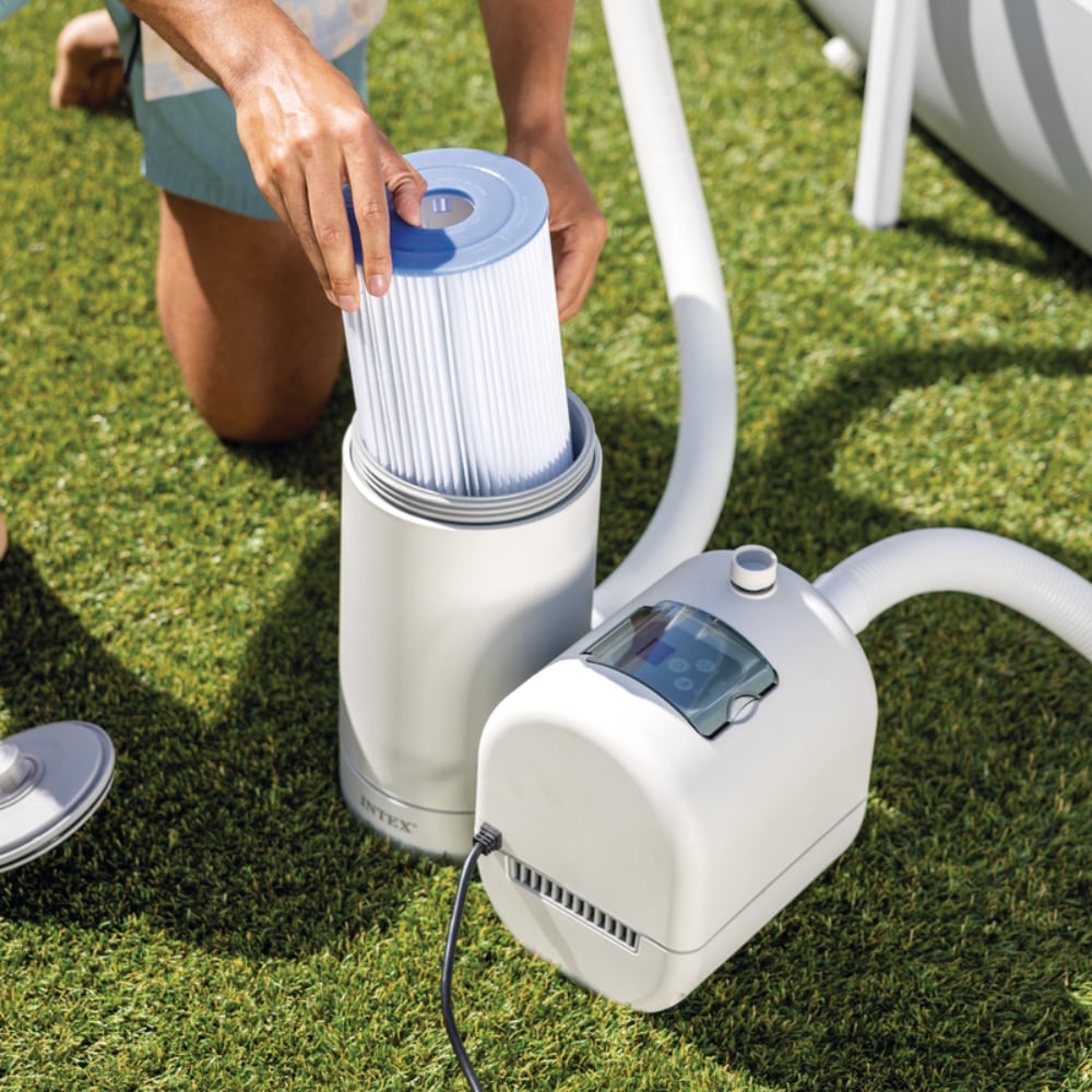 Bomba de Filtro INTEX C2500 9.463 l/h con Filtro Tipo B