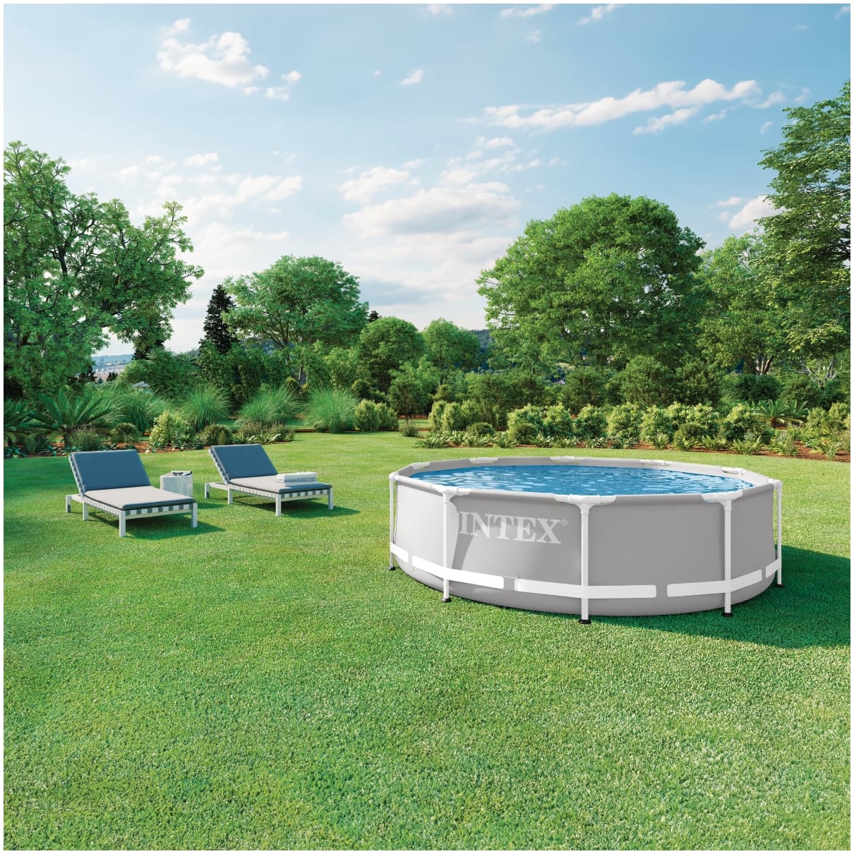 Piscina Estructural INTEX Prism Frame 305 x 76 cm, 4.485L