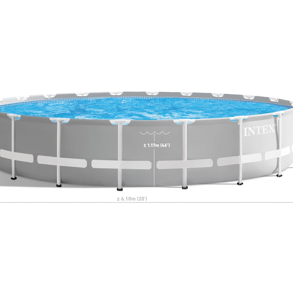 Piscina Premium Prism Frame INTEX 610 x 132 cm, 32.695L