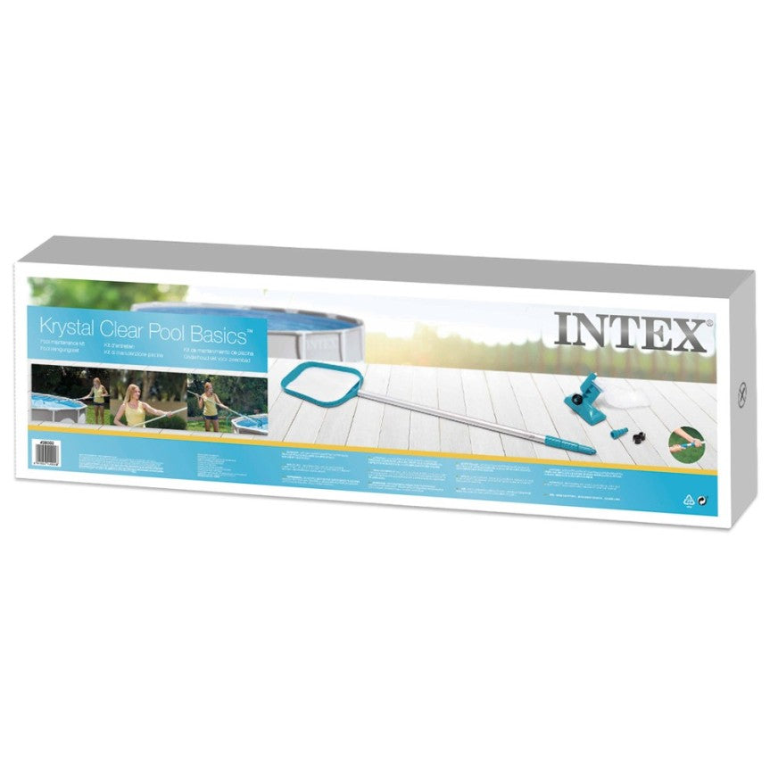 Kit de Mantenimiento para Piscinas INTEX con Mango Telescópico