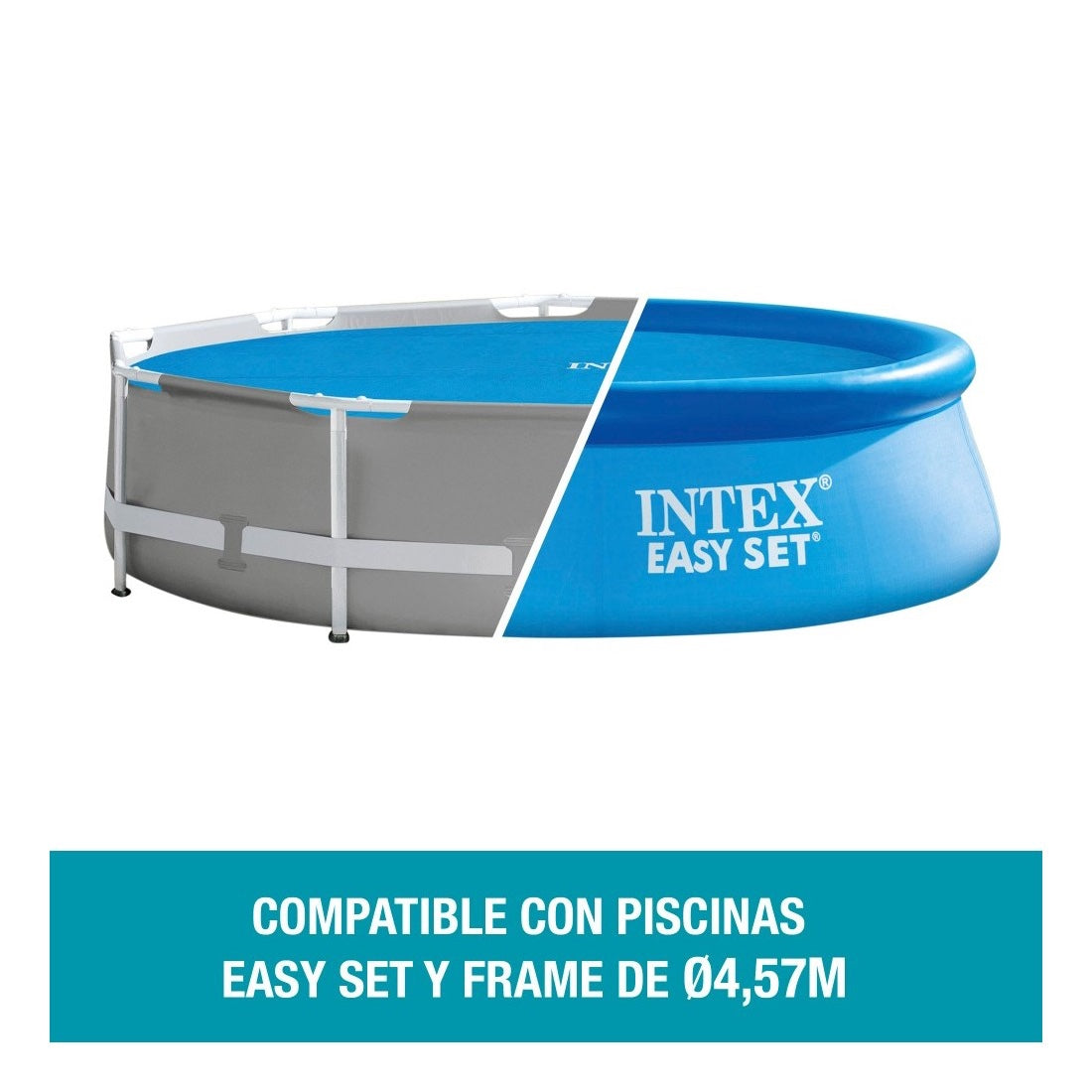 Cobertor Solar Piscina INTEX 4.57m