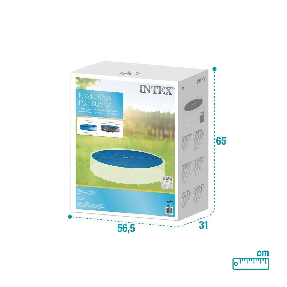 Cobertor Solar Piscina INTEX 5.49m