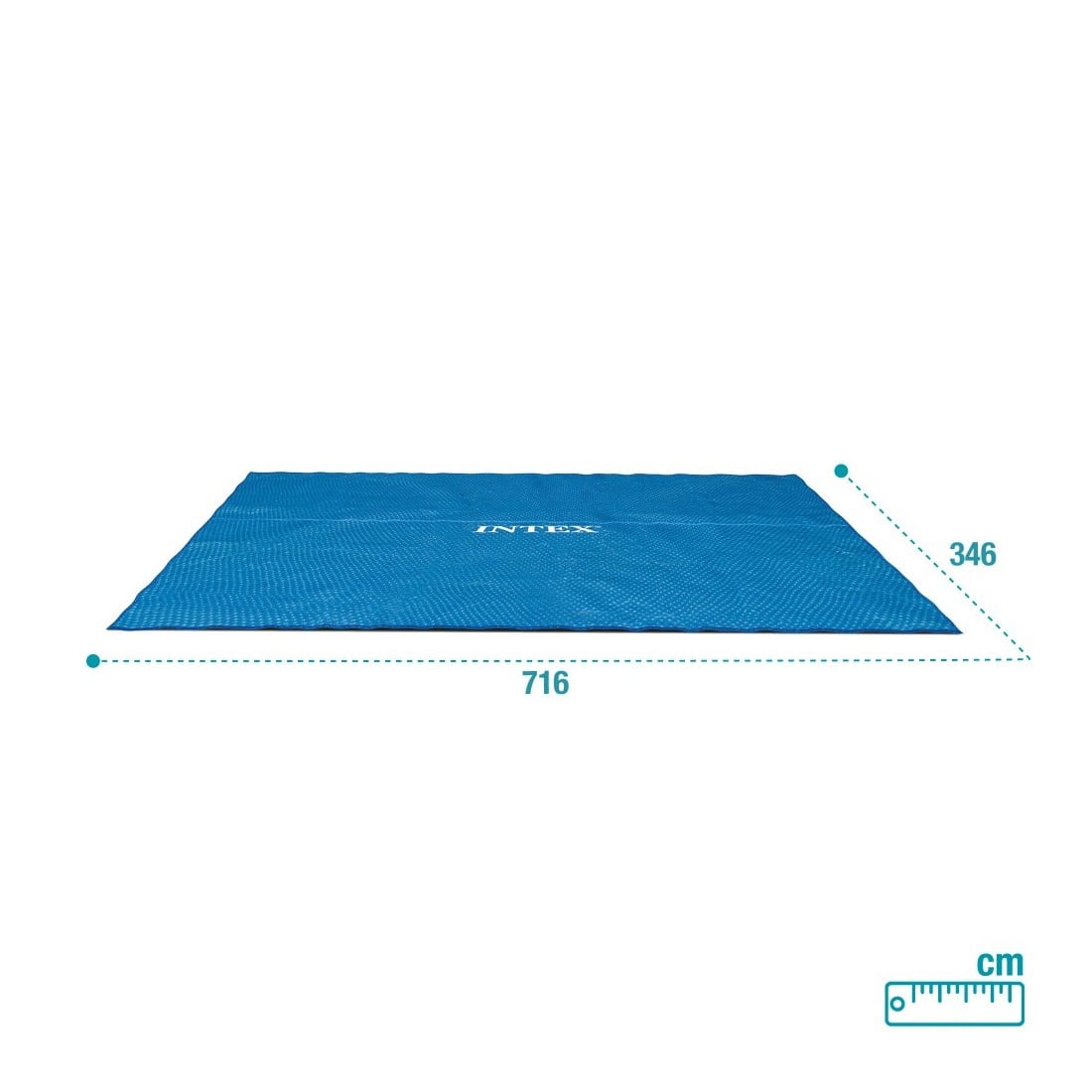 Cobertor Solar Piscina INTEX 7.32 x 3.66m