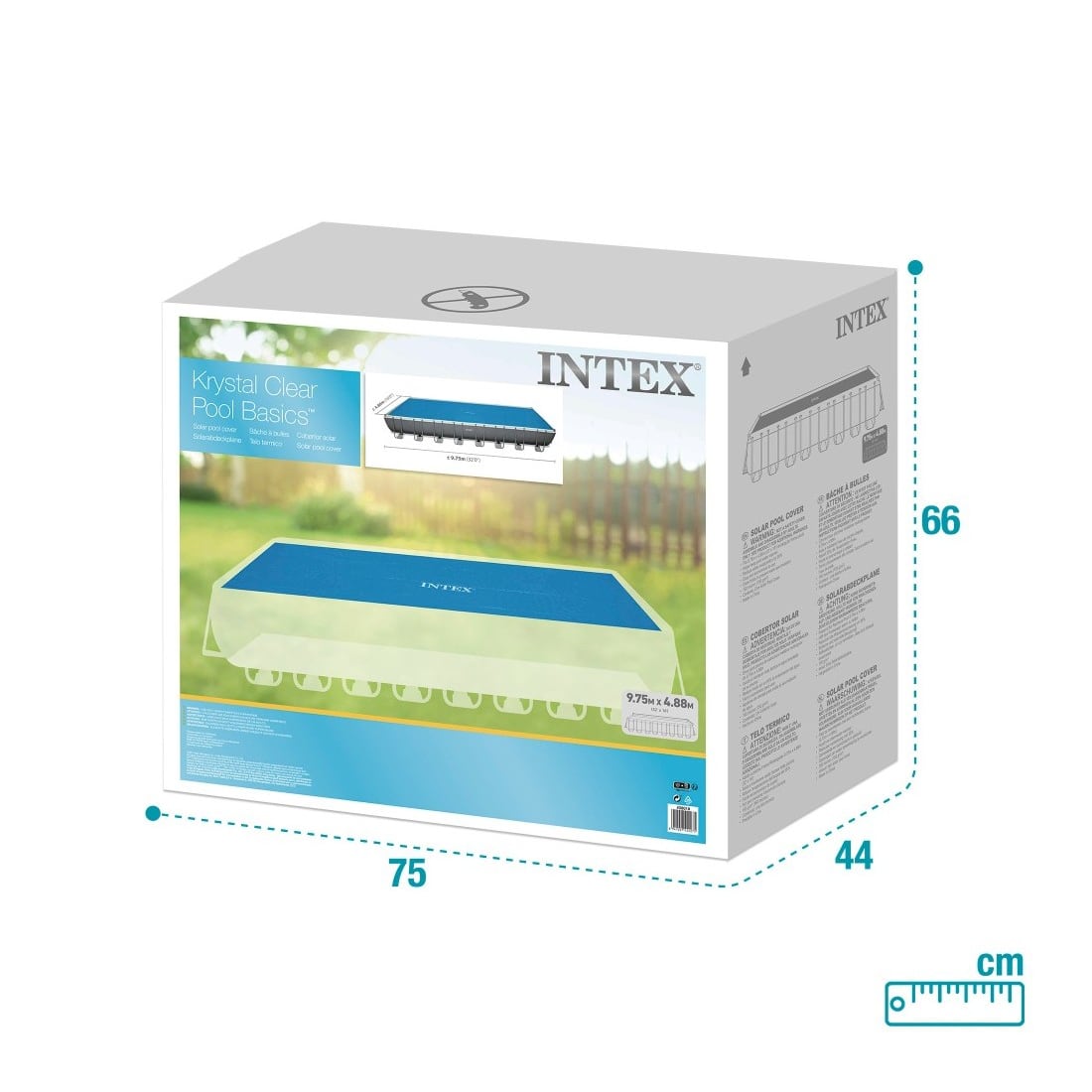 Cobertor Solar Piscina INTEX 9.75 x 4.88m