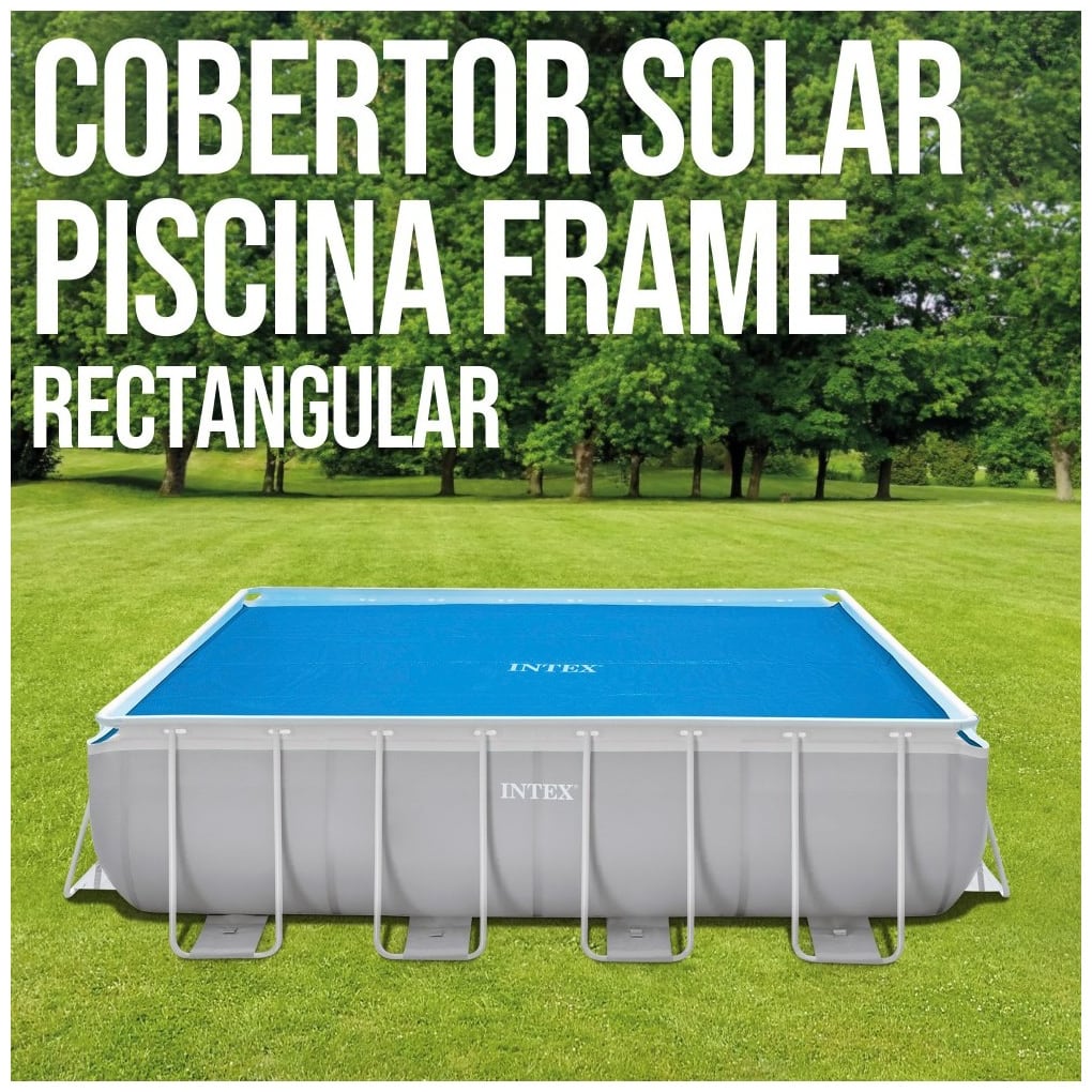 Cobertor Solar Piscina INTEX 4.88 x 2.44m