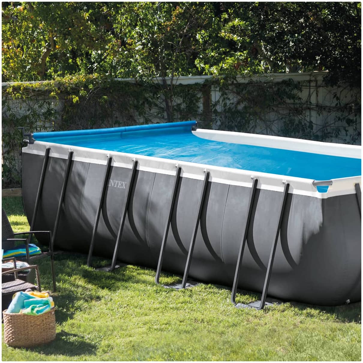 Riel para Cobertor Solar INTEX para Piscina Estructural Rectangular 274-488 cm