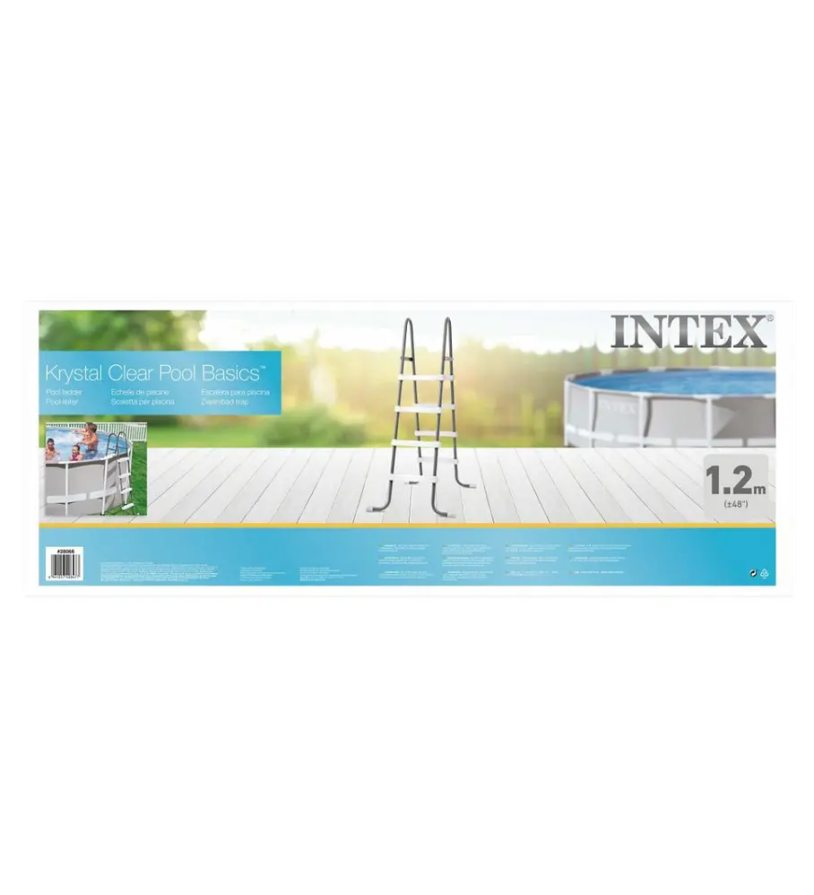 Escalera para Piscina INTEX Pool Ladder 1.22m