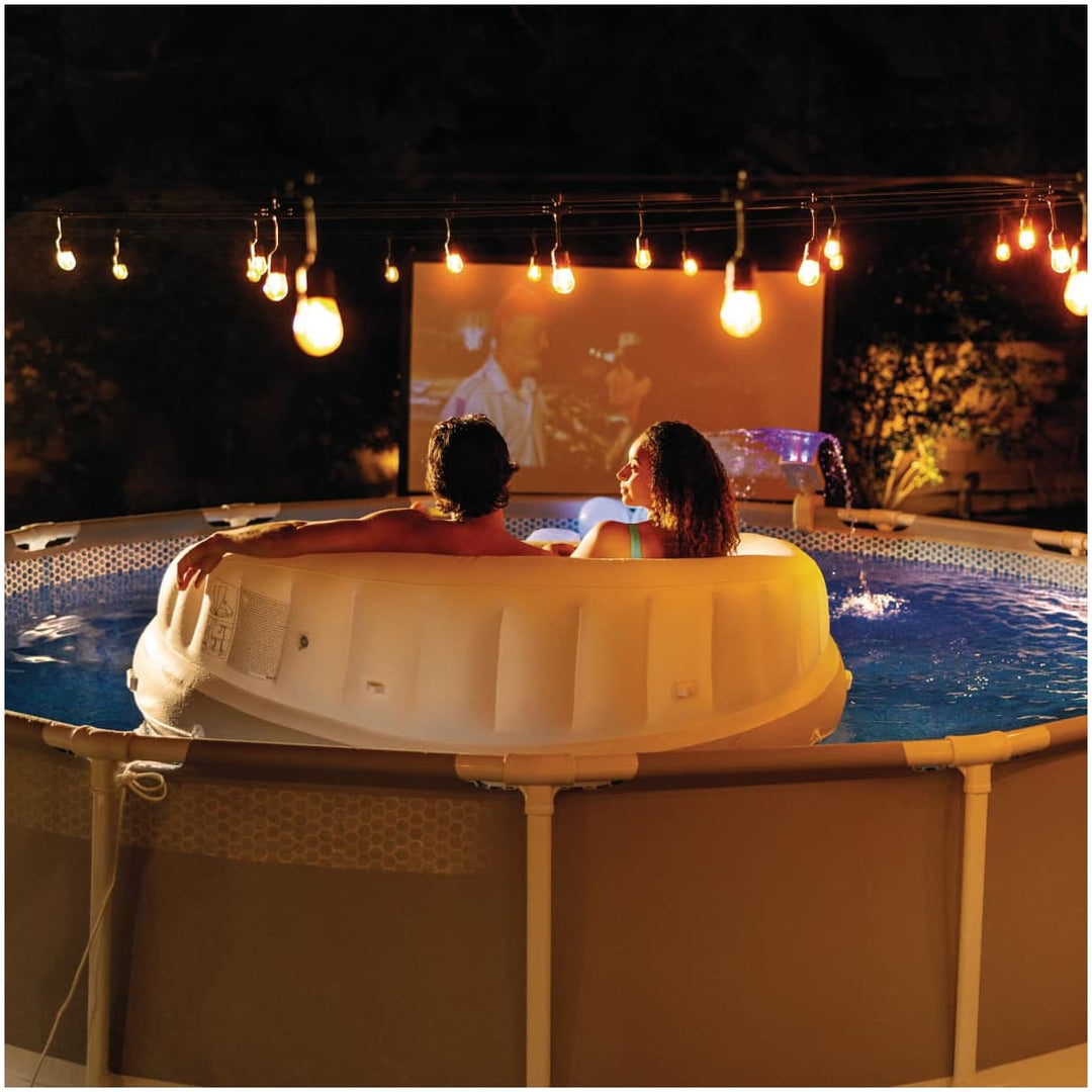 Isla Inflable con Toldo INTEX Canopy Island 199x150 cm – Summer Fun