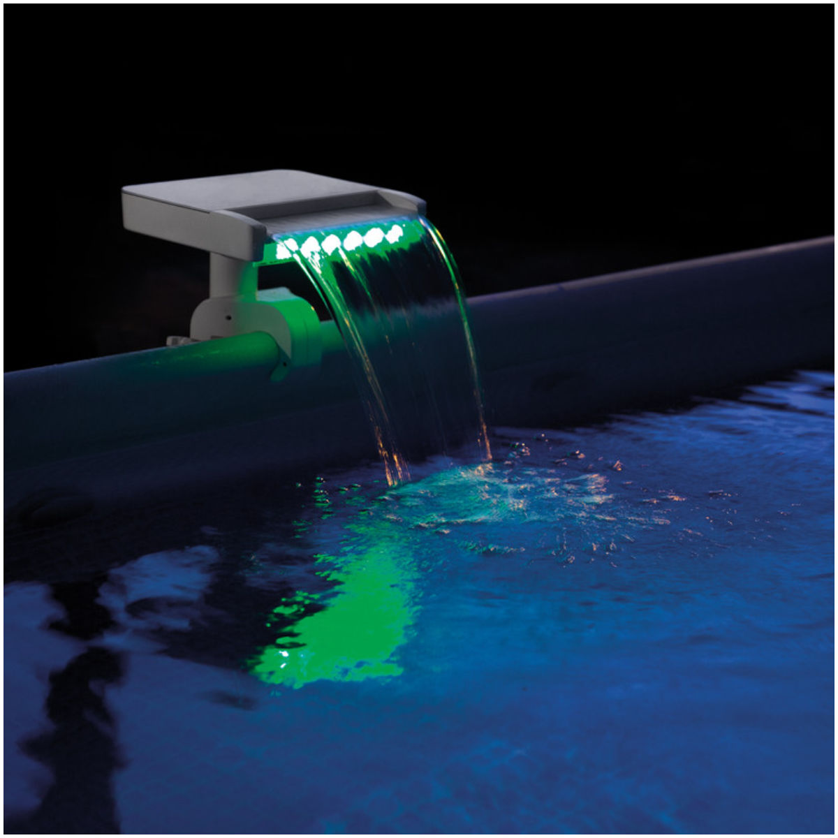 Cascada Led Multi-color para Piscina Estructural INTEX