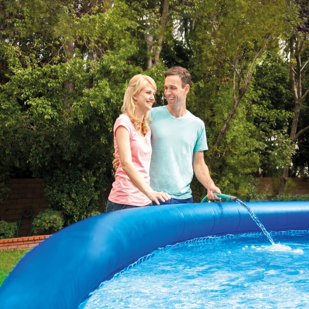 Piscina Inflable INTEX Easy Set 457 x 107 cm, 12.430L, con Bomba de Filtro