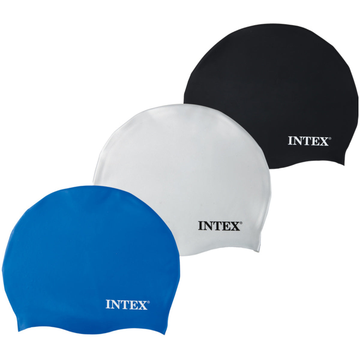 Gorro de Natación INTEX Talla 8+ Colores Variados