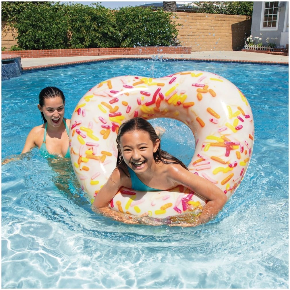 Flotador Inflable INTEX Corazón Donut 89x25x94 cm