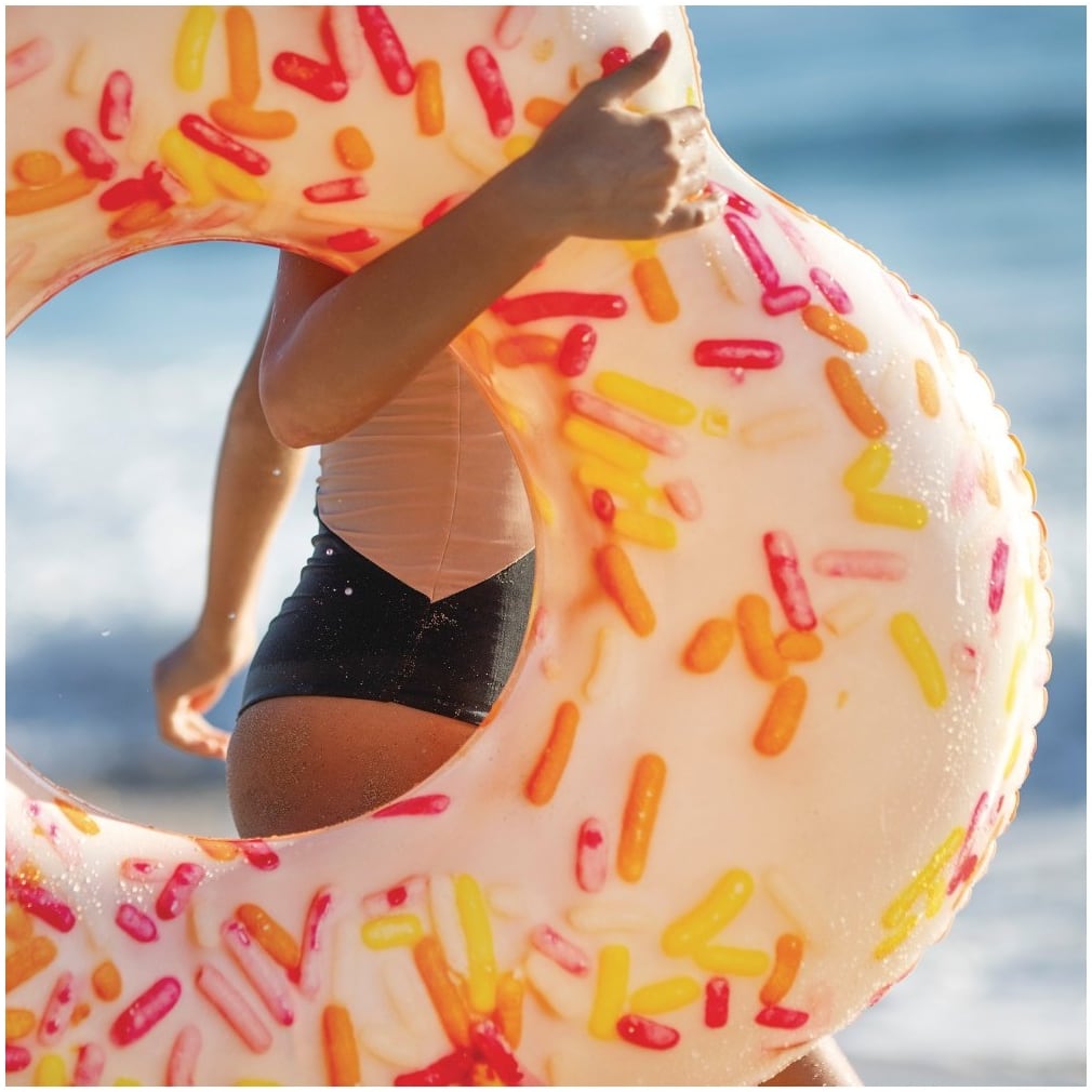 Flotador Inflable INTEX Corazón Donut 89x25x94 cm